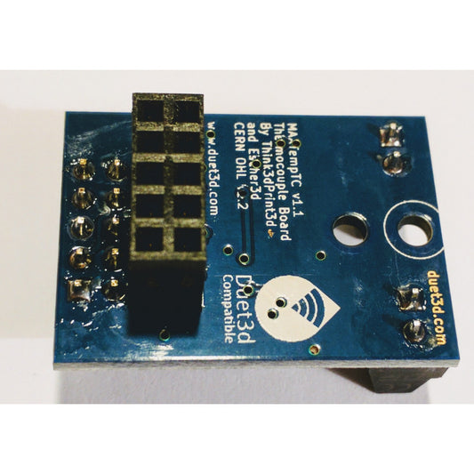 Thermocouple daughterboard for Duet WiFi